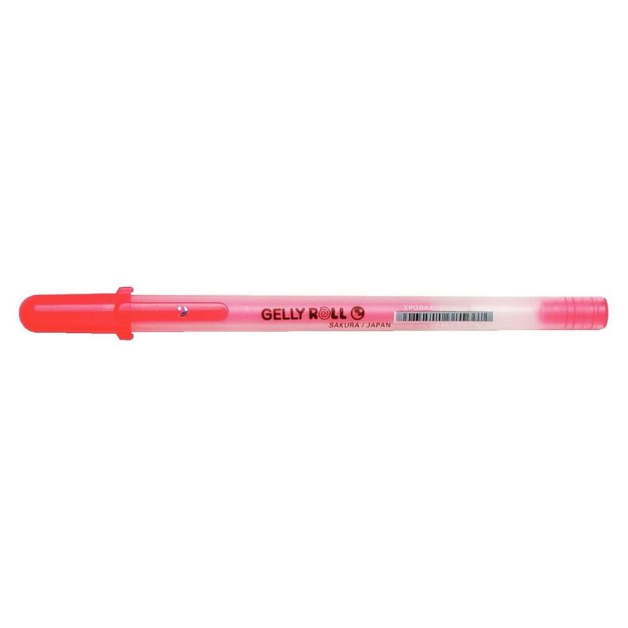 Gelly Roll Gel Pens (Writes on Black!) - Fluorescent Red
