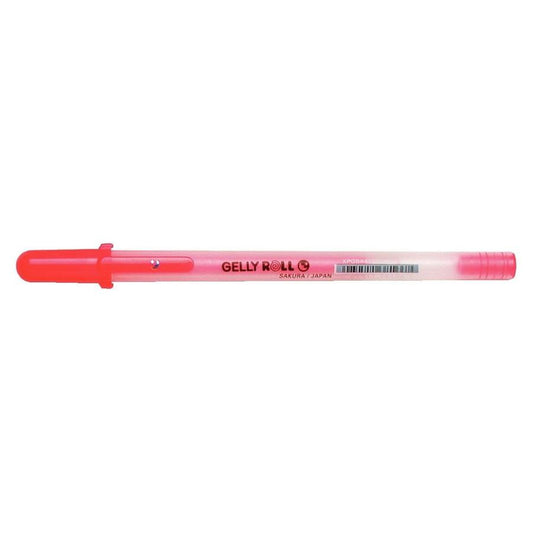 Gelly Roll Gel Pens (Writes on Black!) - Fluorescent Red