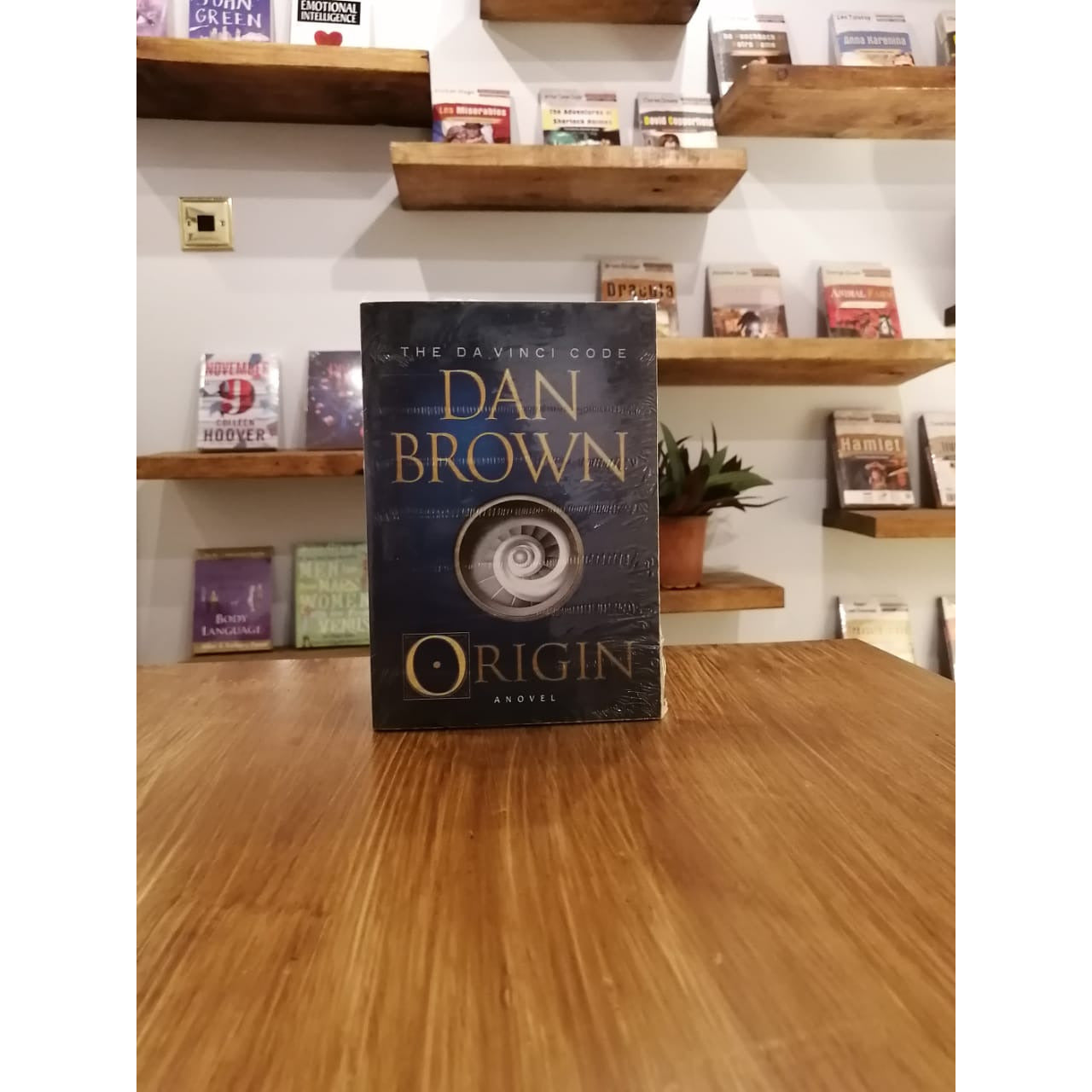 Origin By Dan Brown Book