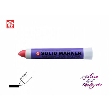 Sakura Thermal Resistant Solid Marker - Red