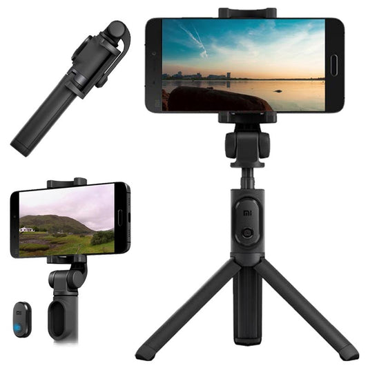 Mi Selfie Stick Tripod with Bluetooth remote  Black