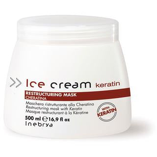Hairlover ICE CREAM : RESTRUCTURING MASK WITH KERATIN500ML