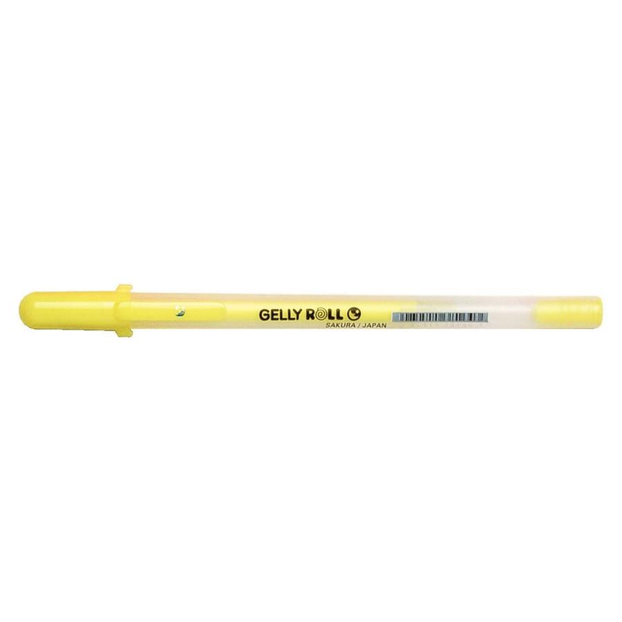 Gelly Roll Gel Pens (Writes on Black!) -  Fluorescent Yellow