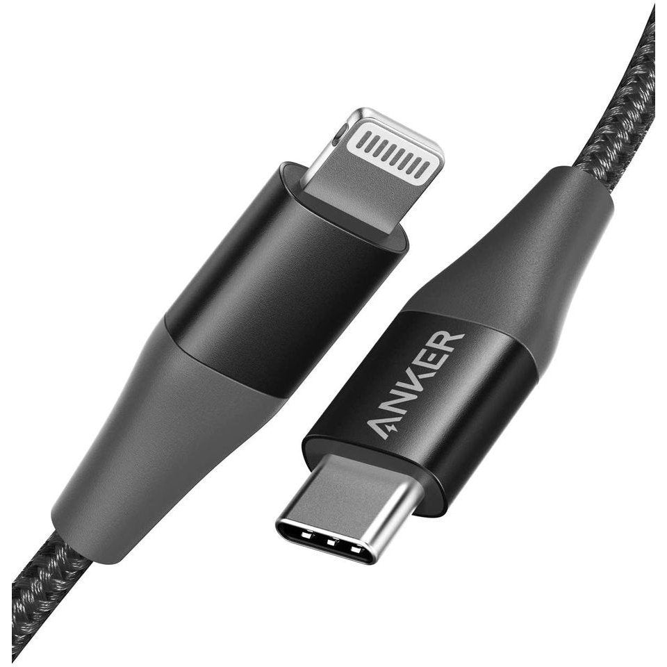 Anker PowerLine +II USB-C Cable with Lightning Connector 3ft