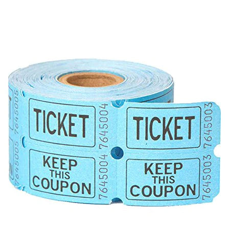 Unique Party Double Roll Ticket - Pack of 500