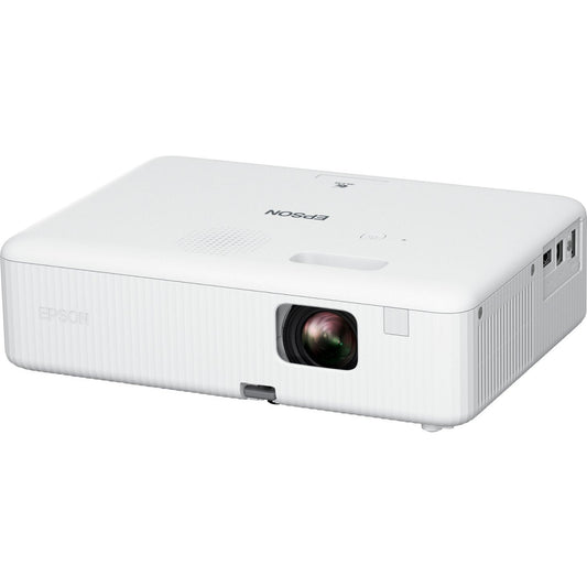Epson CO-W01 3LCD WXGA Projector 3000 Lumen Brightness 6000h Durability Lamp 120Hz 2D Vertical Refresh Rate HDMI 1.4 & USB 2.0-A/B