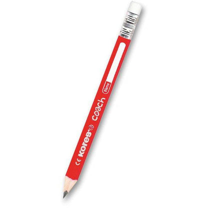 Kores Coach Jumbo Graphite Pencil with Eraser (HB) - Pack of One Pencil