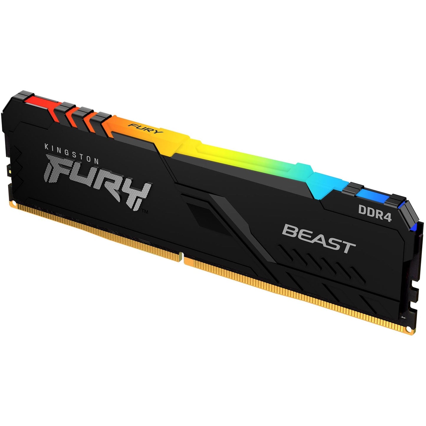 Kingston FURY Beast RGB 8GB (1 x 8GB) 5200MHz DDR5 Desktop Memory Infrared Sync Technology