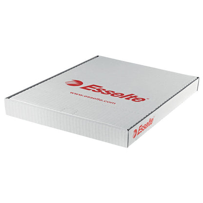Esselte A4 Premium Heavy Duty U Shape File - Glass Clear