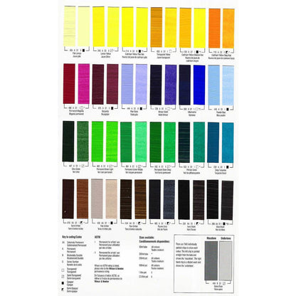 Winsor & Newton Acrylic Colors (60 ml) - Green Range