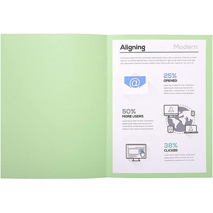 Banner Square Cut Folders 180g Foolscap