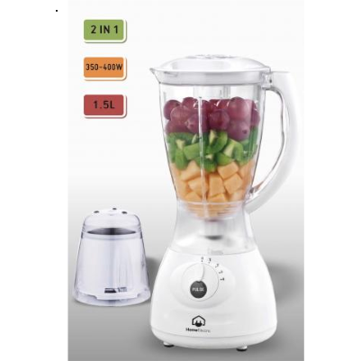 Home Electric Blender 400W,1.5L,White (T-612)