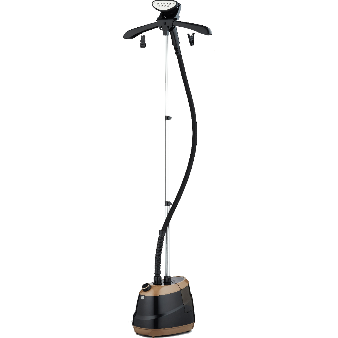 Home Electric Garment Steamer 1850W - Black and Brown HGS-410 