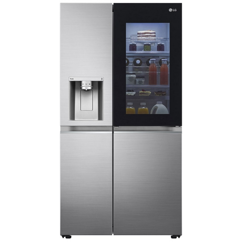 LG Side by Side Refrigerator 598 Liters A+ - Silver GCX-287TNSI.ABSPELF