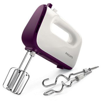 Philips hand mixer 450W 5speeds deep purple - HR3704