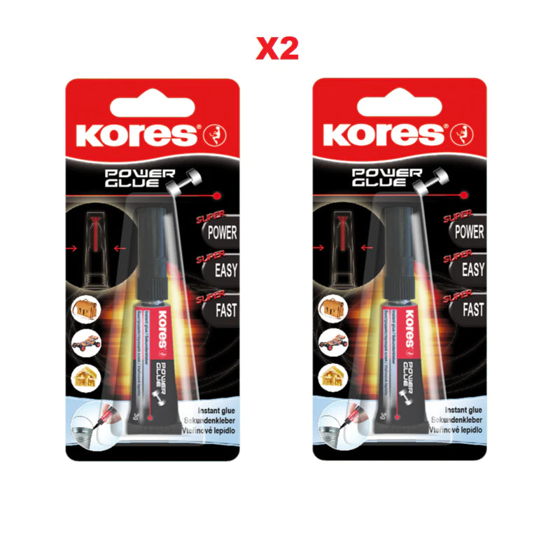 Kores Super Glue 3g - Buy 1 Get 1 Free