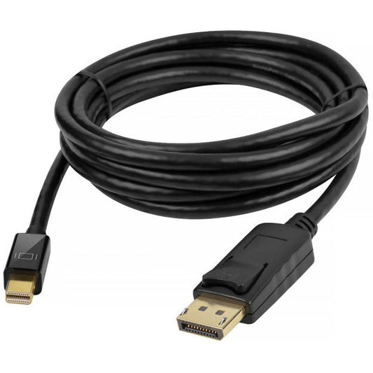Prime MiniDisplayPort Cable DP male to DP male 2m Support 4K , Black