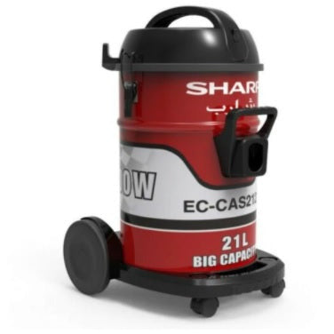 Sharp Vacuum Cleaner, 2100 watts, 21 liter, Red EC-CA2121-Z