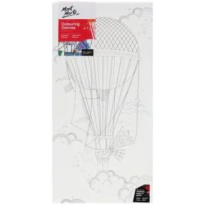 Mont Marte Signature Coloring Canvas - 30x60cm