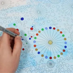 Mont Marte Signature Coloring Canvas - 30x60cm