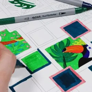 Mont Marte Signature Coloring Canvas - 30x60cm