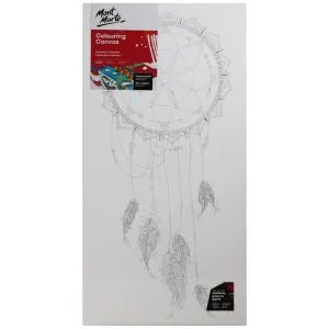 Mont Marte Signature Coloring Canvas - 30x60cm