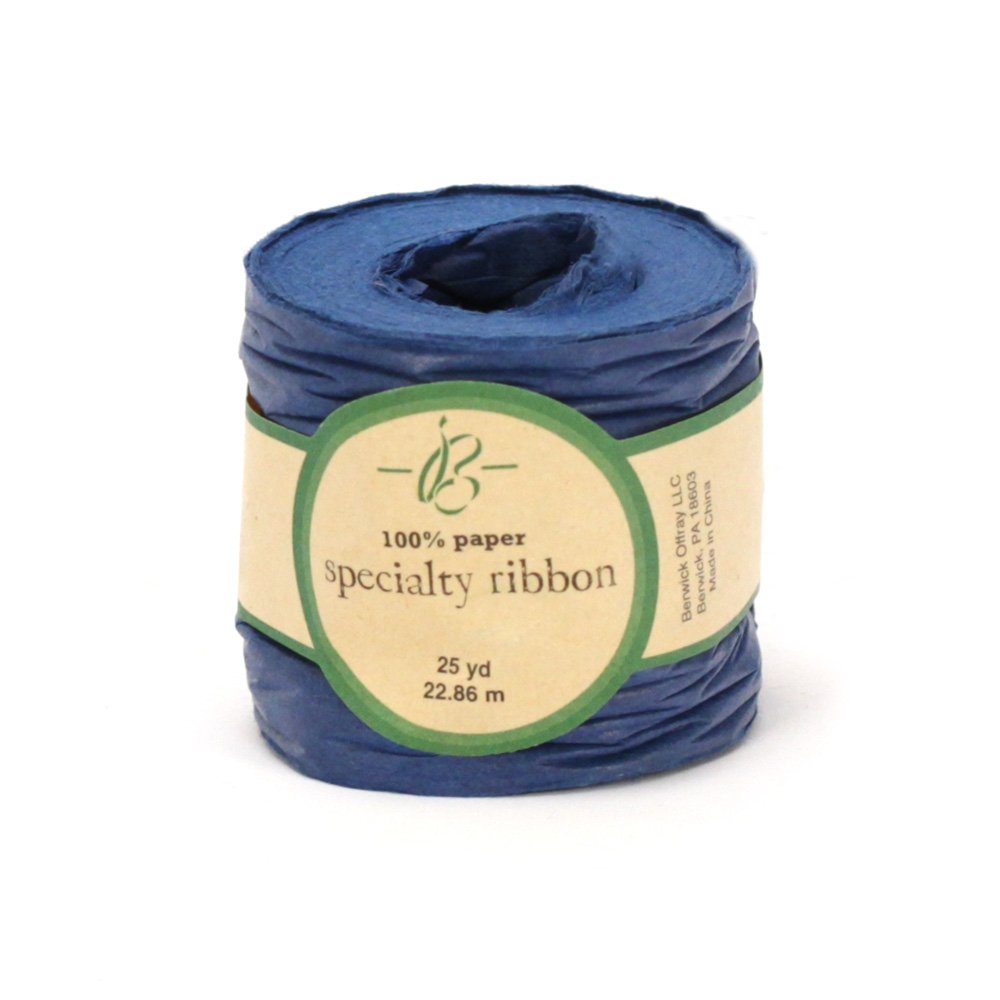Berwick Offray Crepe Paper Specialty 4cm x 22.8m Craft Ribbon - Pack of 1