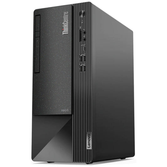 Lenovo ThinkCentre NEO 50t 12GEN Intel Core i5 12-Cores w/ Wireless & Bluetooth (Customized) - Black