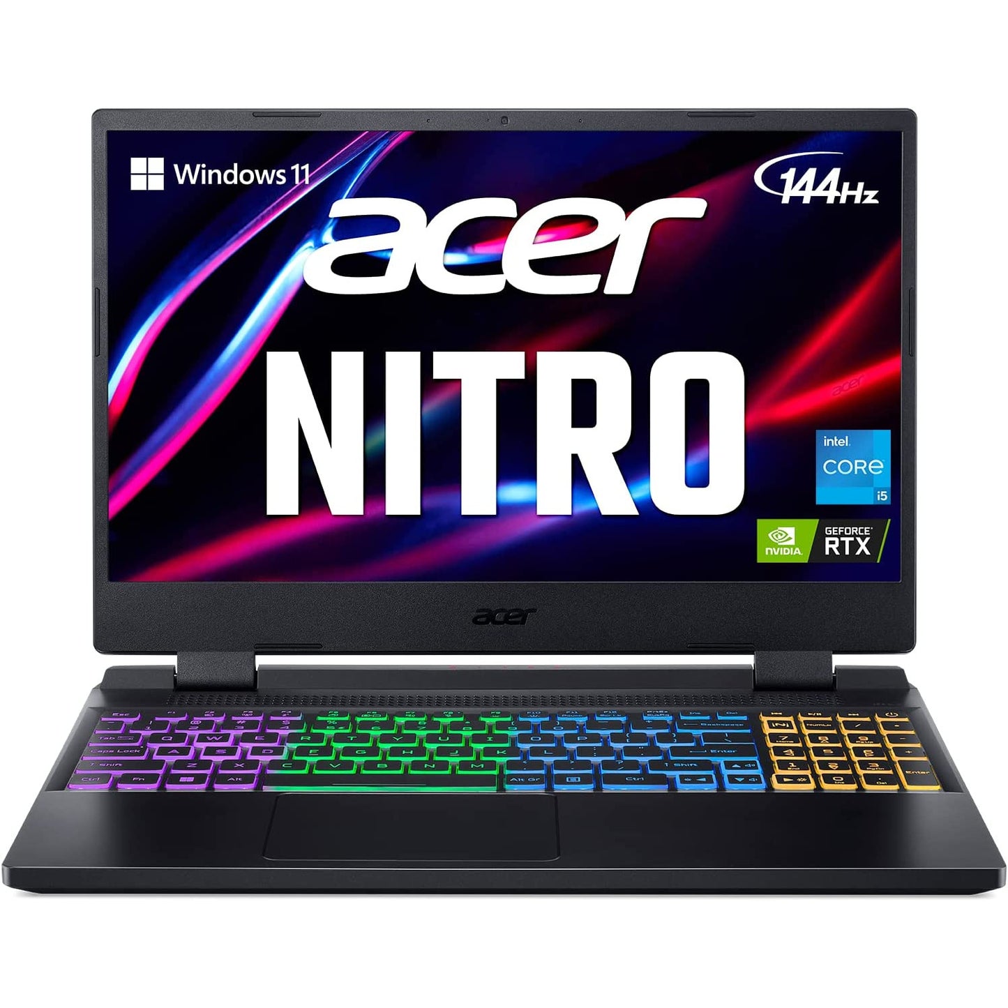 Acer Nitro 5 AN515-58-9038 (2022) 12Gen Intel Core i9 14-Cores w/ RTX 3060 & 144Hz Display - Black