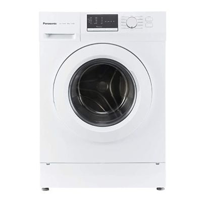 PANASONIC Washing Machine 8Kg 1200 RPM B – White NA-128XB1WAS