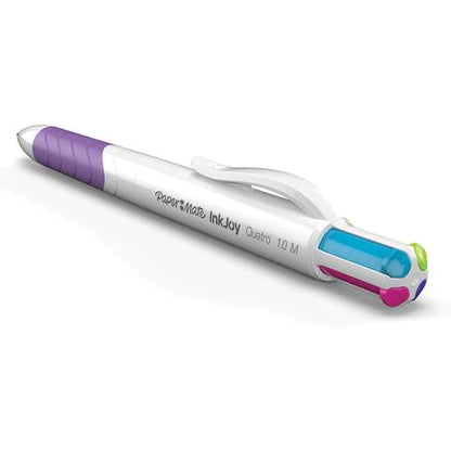 Paper Mate InkJoy Quatro 1.0mm 4 in 1 Ballpoint Pen - Fun Colors