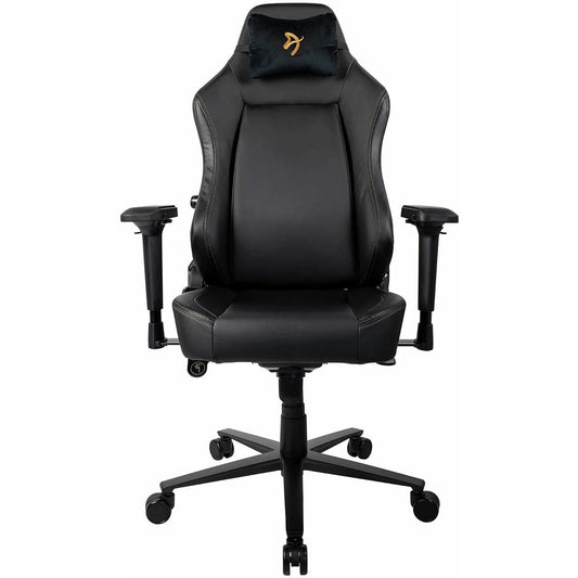 Arozzi Primo Premium PU Leather Gaming/Office Chair - Gold Logo