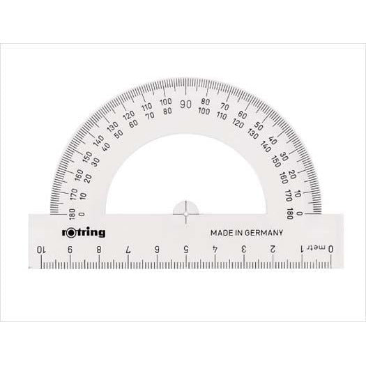 Rotring Centro Semicircular Protractor