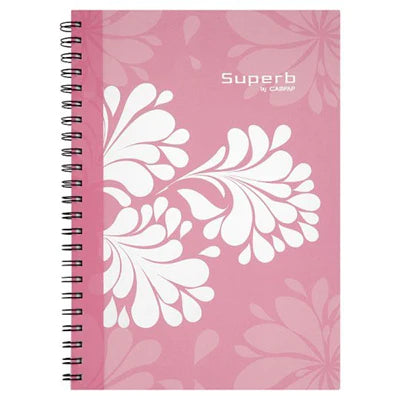CampAp Superb Hard Cover Spiral Notebook 1 Subject - A4