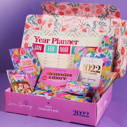 Agenda Gift Set 2022 - Love Spring
