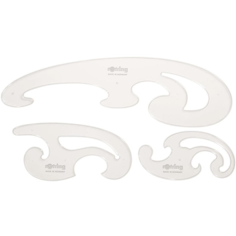 Rotring Centro French Curves Set