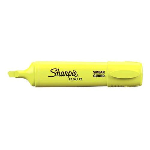 Sharpie Fluo XL Chiseled Tip Highlighter Neon Yellow