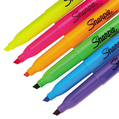 Sharpie Accent Pocket Highlighter Economy Pack - Pack of 12