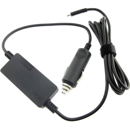 Lenovo 65W USB-C DC Travel Adapter - Car Power Adapter ( DC 12 / 24 V ) - 65 Watt