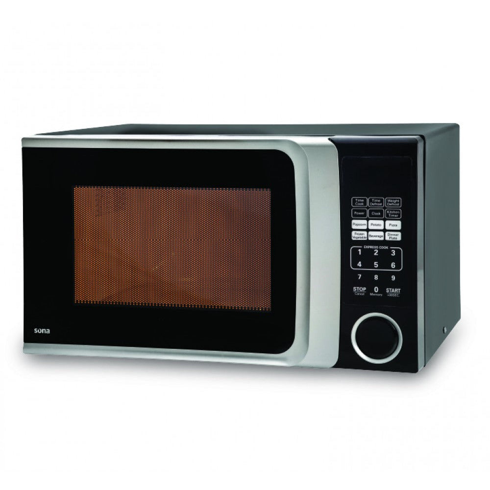 SONA Microwave 25 Liters 800 Watt - Black EM25LBCK-JO