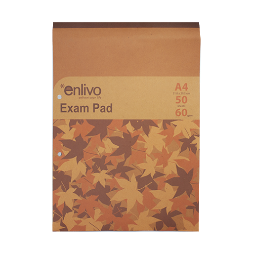 Enlivo Exam Pad A4 - 50 sheets