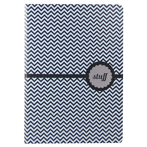 ZigZag Soft Cover Pocket Ruled Notebook 32 Sheets A6