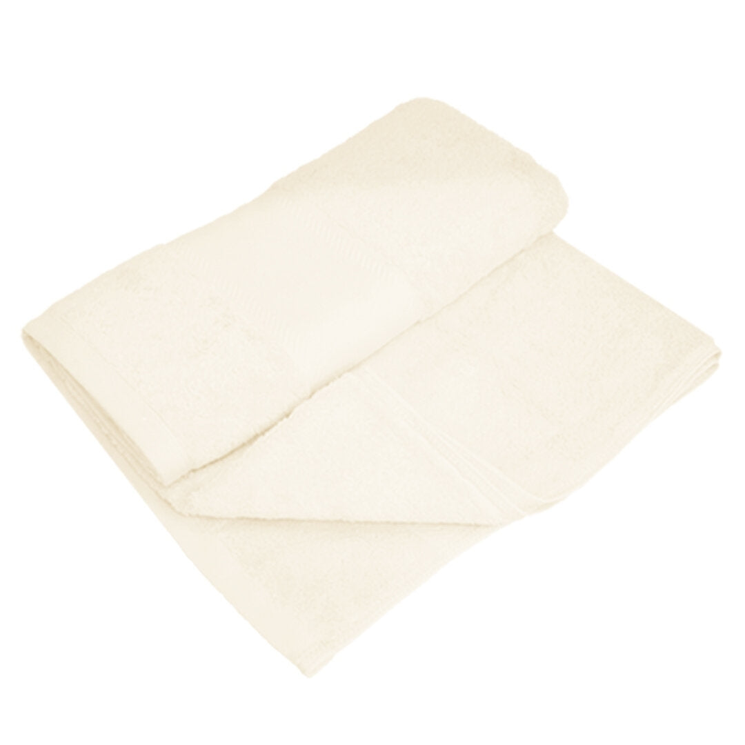 Shower Towel - Off White - 100% Cotton - 100 x 150 Cm