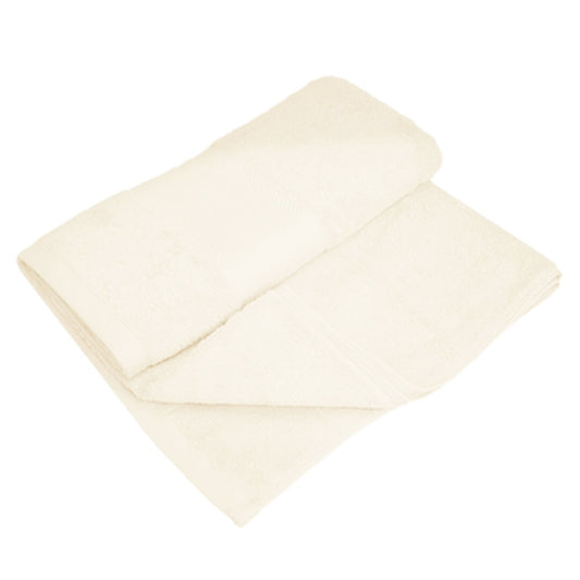 Shower Towel - Off White - 100% Cotton - 100 x 150 Cm