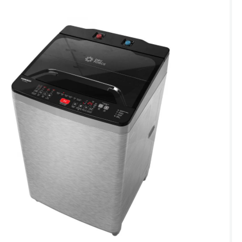 TORNADO Washing Machine Top Automatic 10 Kg, Pump, Silver TWT-TLN10LSL