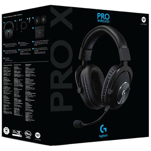 Logitech G PRO X Wireless Lightspeed w/Blue VO!CE Mic Filter PRO-G Drivers & DTS Headphone X 2.0